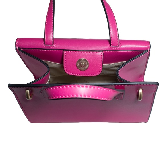 GUESS Hensely Mini Crossbody Satchel in - Picture 7 of 14